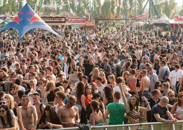 The Mutiny Festival crowd assembles in font of the main stage to listen and dance to Sister Bliss.

Picture: Keith Woodland (160796-0304)