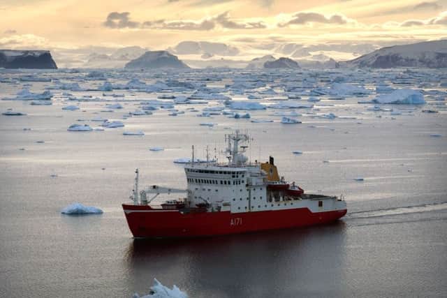 HMS Endurance in the south-eastern Antarctic in 2007
Picture: LA(Phot) Kelly Whybrow