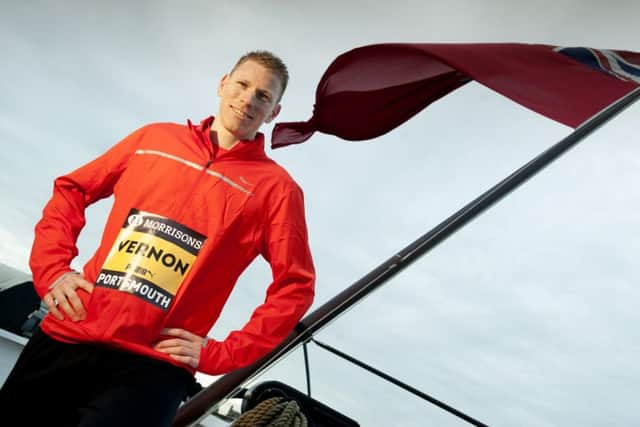 Fareham athlete Andy Vernon