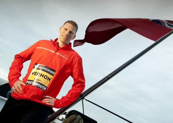 Fareham athlete Andy Vernon