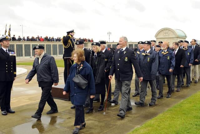 More than 50 veterans from the Royal British Legion and Royal Naval Association joined in the parade