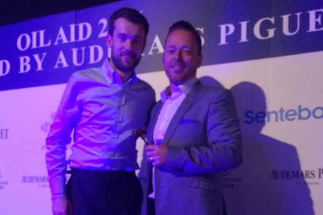 Myself with popular comedian Jack Whitehall