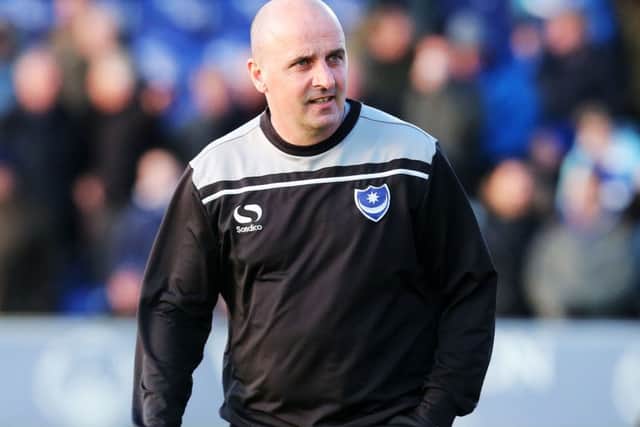 Pompey boss Paul Cook Picture: Joe Pepler