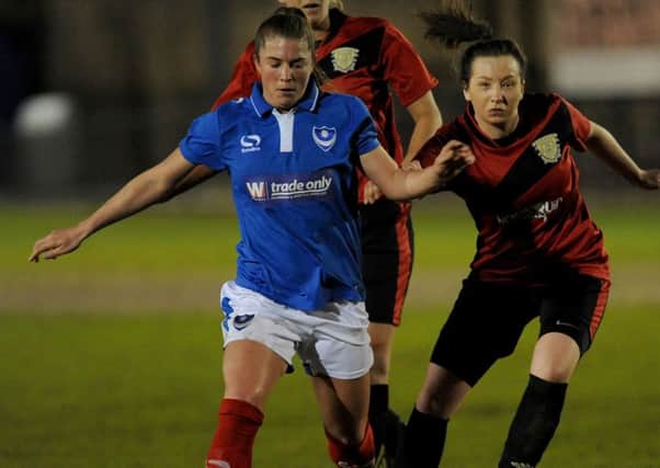 Molly Clark scored four goals at the Euro Winners Cup