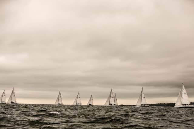The regatta at Port Solent yesterday
Picture: Sportography.tv