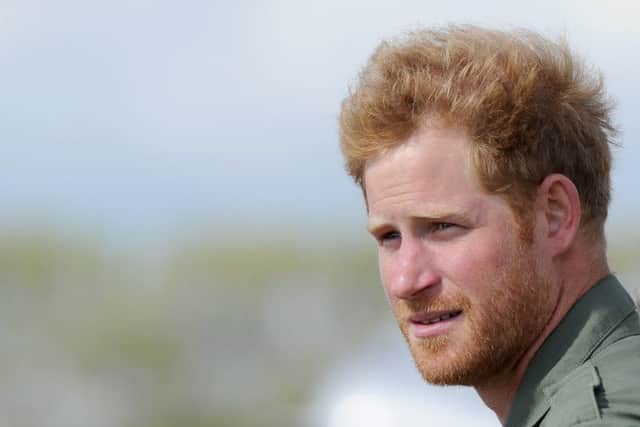 Prince Harry pictured at Goodwood Aerodrome last year
