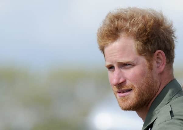Prince Harry pictured at Goodwood Aerodrome last year