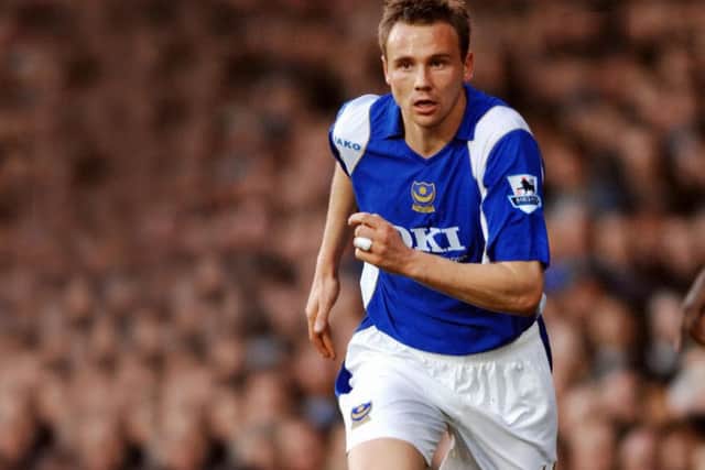 Former Pompey hero Matt Taylor Picture: Steve Reid