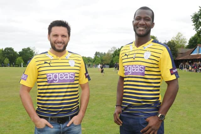 Shahid Afridi and Darren Sammy both impressed in Hampshire's T20 Blast win over Kent    Picture: Sarah Standing