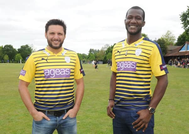 Shahid Afridi and Darren Sammy both impressed in Hampshire's T20 Blast win over Kent    Picture: Sarah Standing