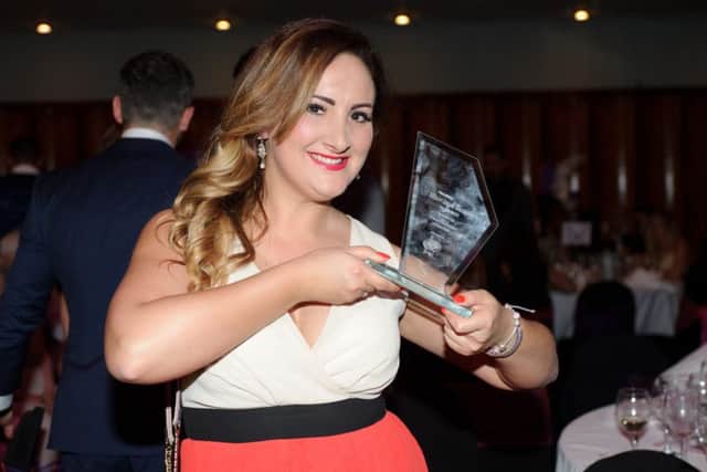 The runner-up of the Colour Technician of the Year award 2015 Stephanie Jones, from Diamond Quay Hair and Beauty Lounge.  Picture: Allan Hutchings (151139-290)