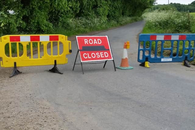 Pook Lane in Fareham was closed after fly-tippers dumped asbestos