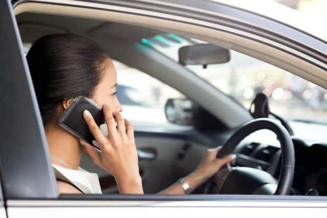 Driver were caught using their phones while driving on the M27