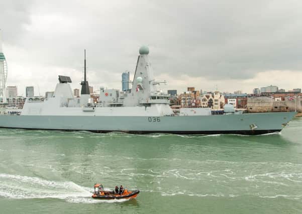 HMS Defender Picture: Lt Cdr Shaun Roster/MoD Fleetlands