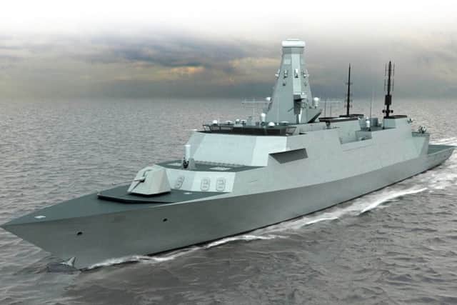 A CGI of the new Type 26