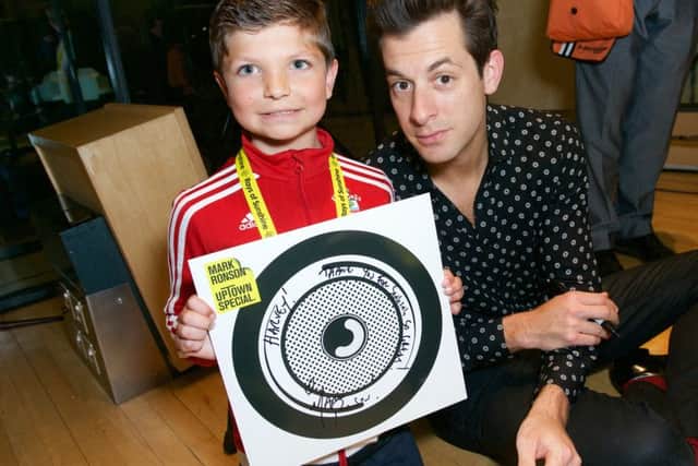 Harvey Spanner with Mark Ronson Picture: James Mason/JAB