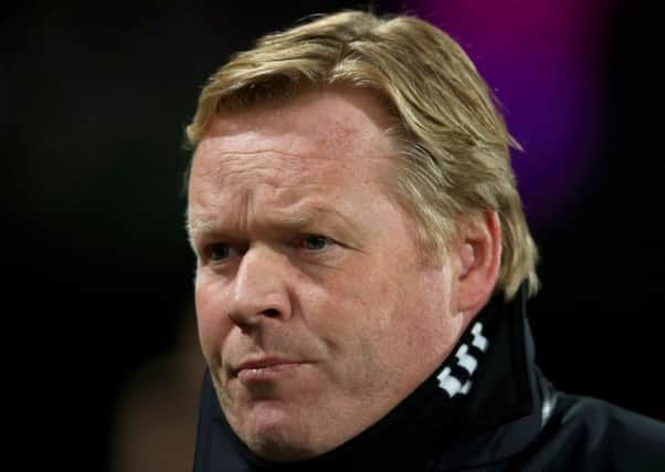 File photo dated 01-03-2016 of Southampton manager Ronald Koeman PRESS ASSOCIATION Photo. Issue date: Thursday April 14, 2016. Southampton chairman Ralph Krueger is "really, really confident" Ronald Koeman will still be manager next season and believes the Dutchman should be excited about staying at the club. See PA story SOCCER Southampton. Photo credit should read John Walton/PA Wire. EMN-160415-143201002