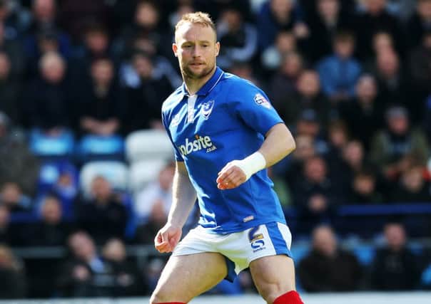 Pompey full-back Ben Davies Picture: Joe Pepler