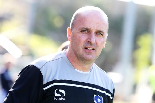 Pompey boss Paul Cook Picture: Joe Pepler