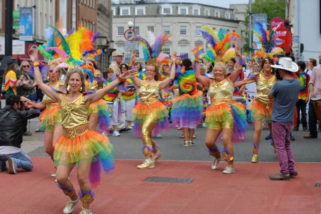 Portsmouth's Pride Parade last year