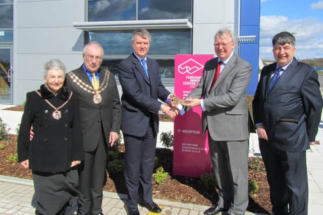 Fareham Innovation Centre is opened in April 2015