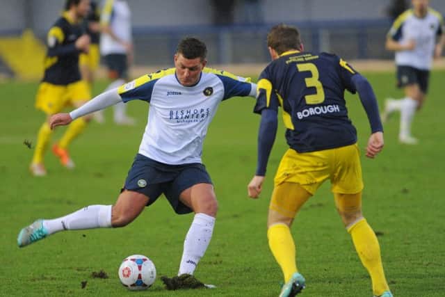 Gosport Borough have signed ex-Hawks striker Ben Wright   Picture: Ian Hargreaves