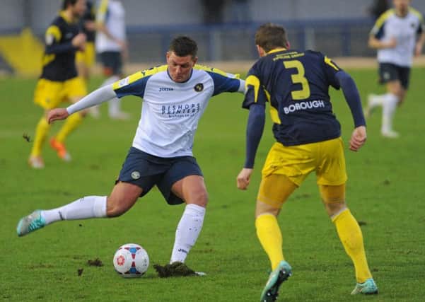 Gosport Borough have signed ex-Hawks striker Ben Wright Picture: Ian Hargreaves