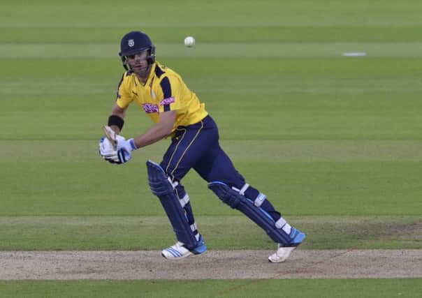 Sean Ervine made just one run as Hampshire were thrashed by Surrey   Picture: Neil Marshall