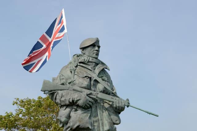 The Yomper statue outside the Royal Marines Museum in Eastney.Picture: Paul Jacobs (160261-13)