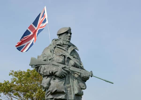 The Yomper statue outside the Royal Marines Museum in Eastney.

Picture: Paul Jacobs (160261-13)