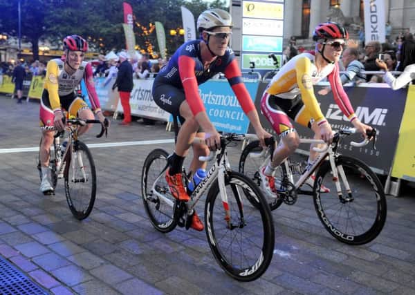 Riders in the Pearl Izumi Tour Series on Thursday in Portsmouth

Picture: Sarah Standing (160816-3145)
