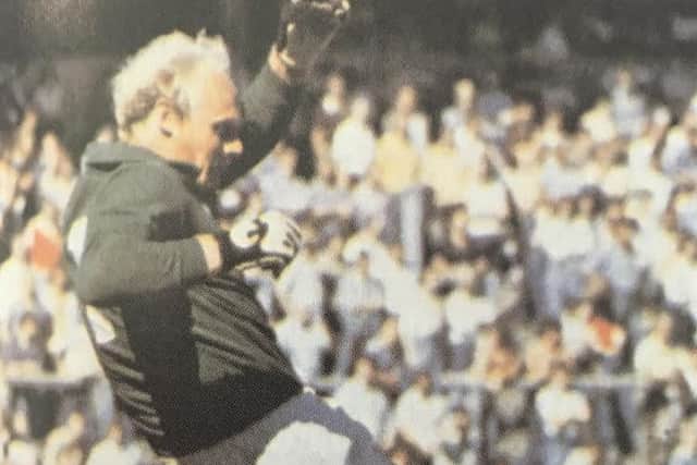 Pompey keeper Peter Mellor let in four goals that night