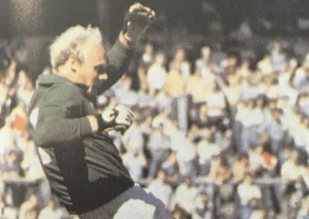 Pompey keeper Peter Mellor let in four goals that night