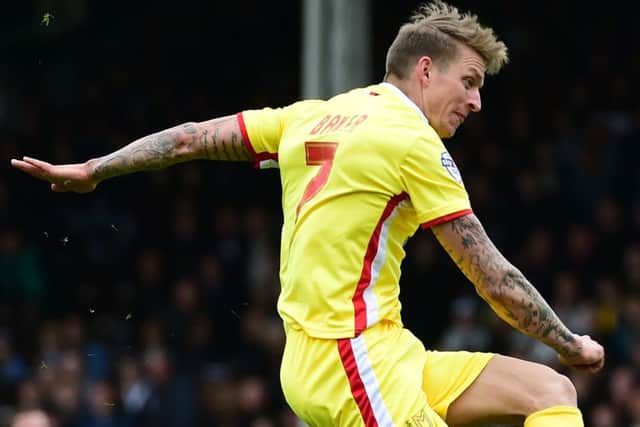 Pompey target Carl Baker