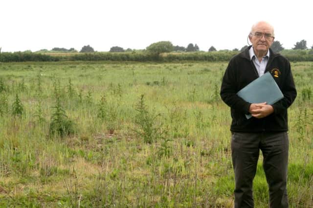 Martin Marks, chairman of Lee Residents Association, near the site on Daedalus where the IFA2 interconnector could be built