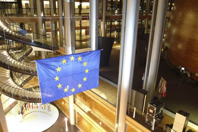 The European Parliament in Strasbourg