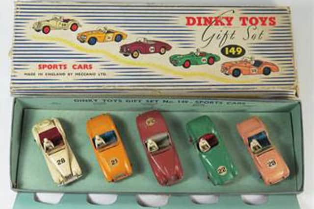 A Dinky sports car box set Picture: Piers Motley auctions