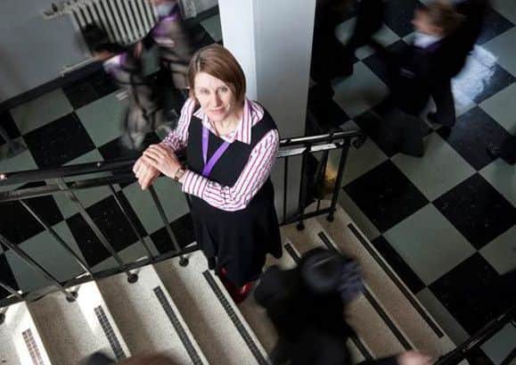 Dame Sharon Hollows, principal at Charter Academy, who has announced she is stepping down