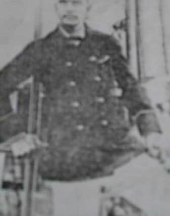 Frank Herbert, a purser on board SS Persia who died. He was the cousin of the grandfather of Helen McRobbie, of Lee-on-the-Solent, who attended the memorial service yesterday