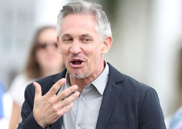 MOTD host Gary Lineker