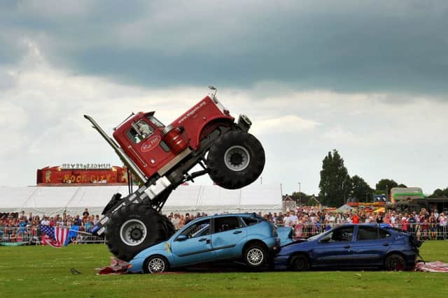 Action from a previous HMS Sultan Summer Show