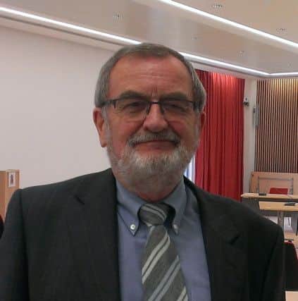 David Crichton, who objected to the plan for a betting shop opposite the bandstand in Waterlooville