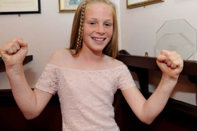 Ellie-Mae Wheeler, Overall Winner at the Youth Awards