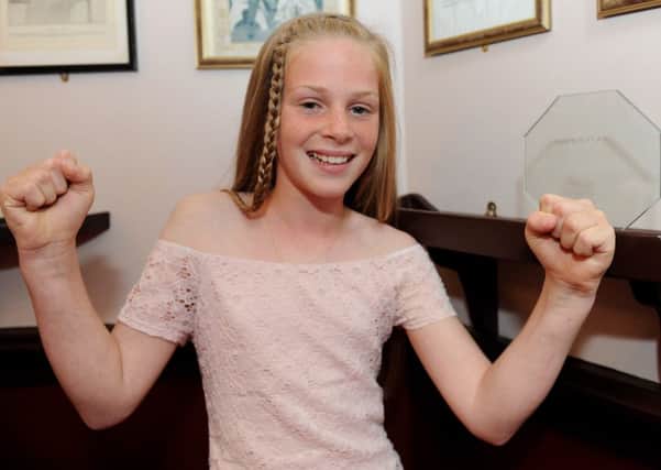 Ellie-Mae Wheeler, Overall Winner at the Youth Awards