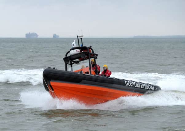 One of Gosport and Fareham Inshore Rescue's new lifeboats