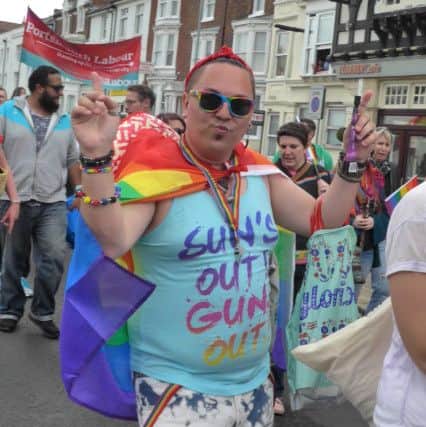 The 
Portsmouth Pride march 
Picture Mick Young
 (160762-06)