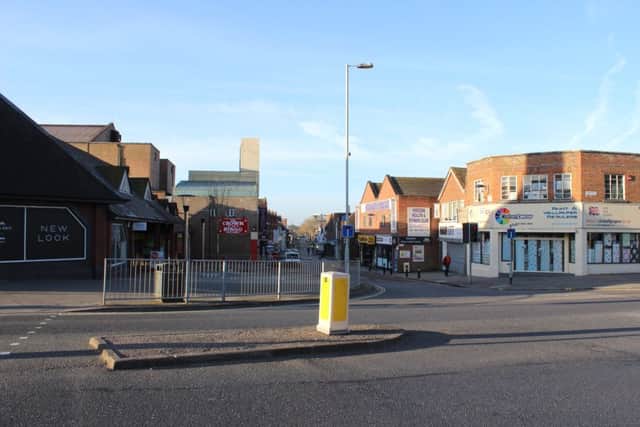 The same view today down High Street, Cosham