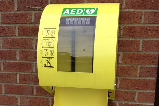 A defibrillator