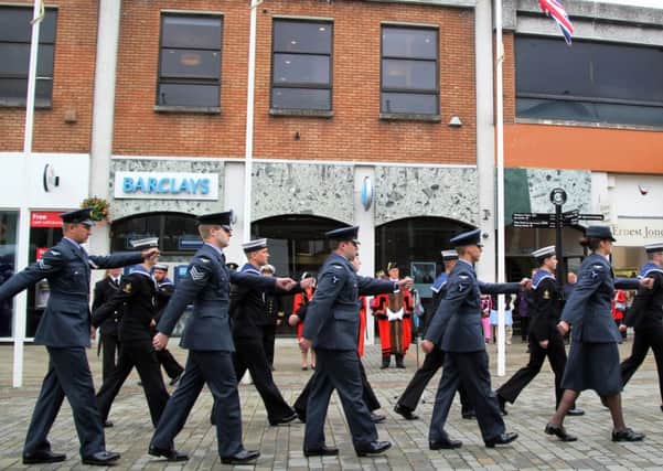 Armed Forces Day in Fareham last year