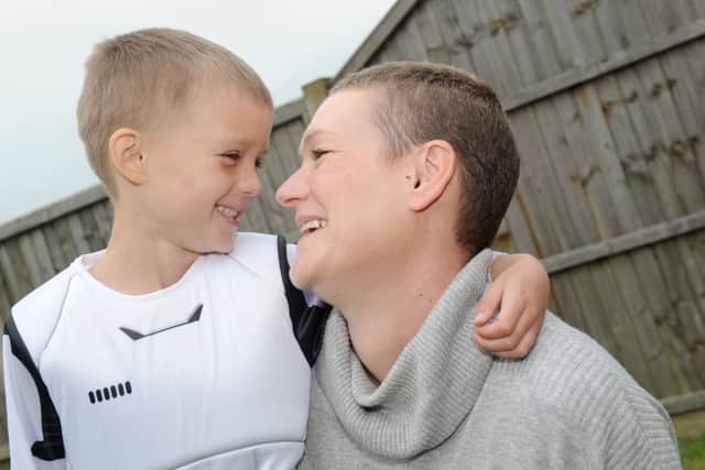 Sonia Goldring-Banachowicz with her son Olly